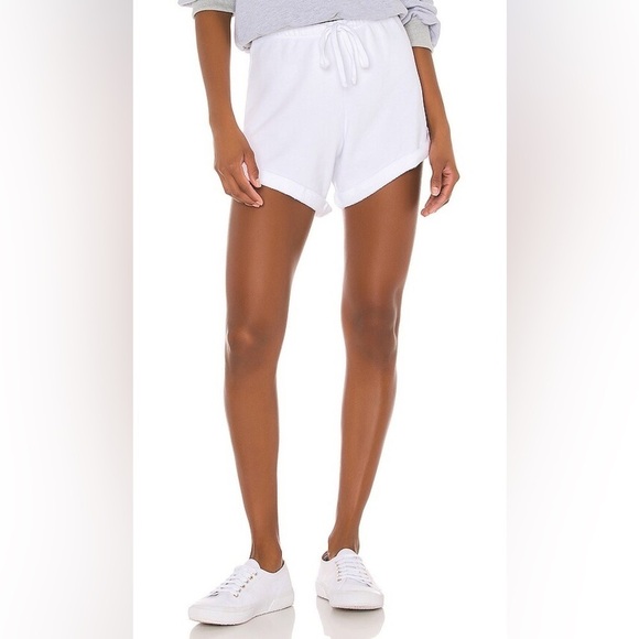 LNA White Terry Cloth Lounge Shorts sz XL